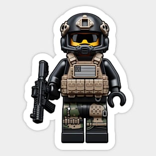 Tactical LEGO Sticker